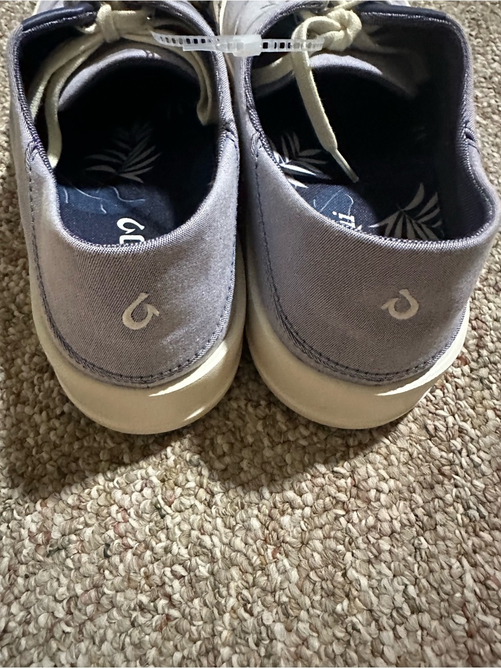 OLUKAI TRADEWIND Men’s Sneakers Navy Size 10 - Picture 6 of 7